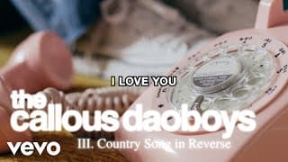 III. Country Song in Reverse (Official Lyric Video)