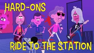 Hard-Ons - Ride to the Station (official music video)