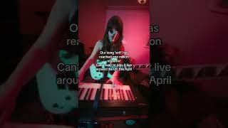 You can catch us live around the UK this April! Tickets at calvalouise.com #altmetal #piano